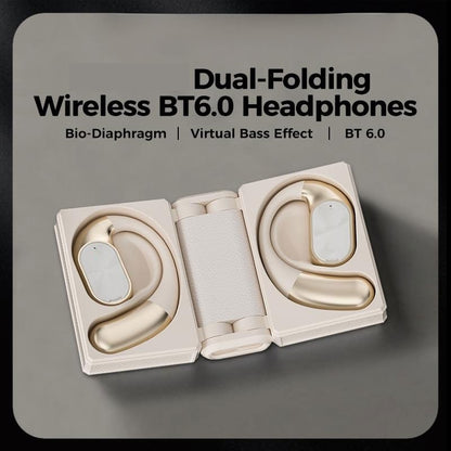 🔥Monster Ear Buds  - Headphones Bluetooth with Dual-Fold Design