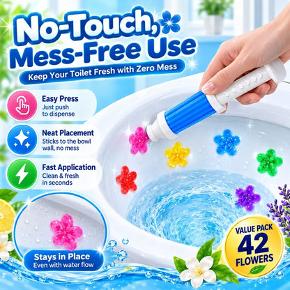 🔥Last Day 70% OFF 🔥3-Tubes Toilet Gel Stamp Box  Deodorizing Bathroom Freshener