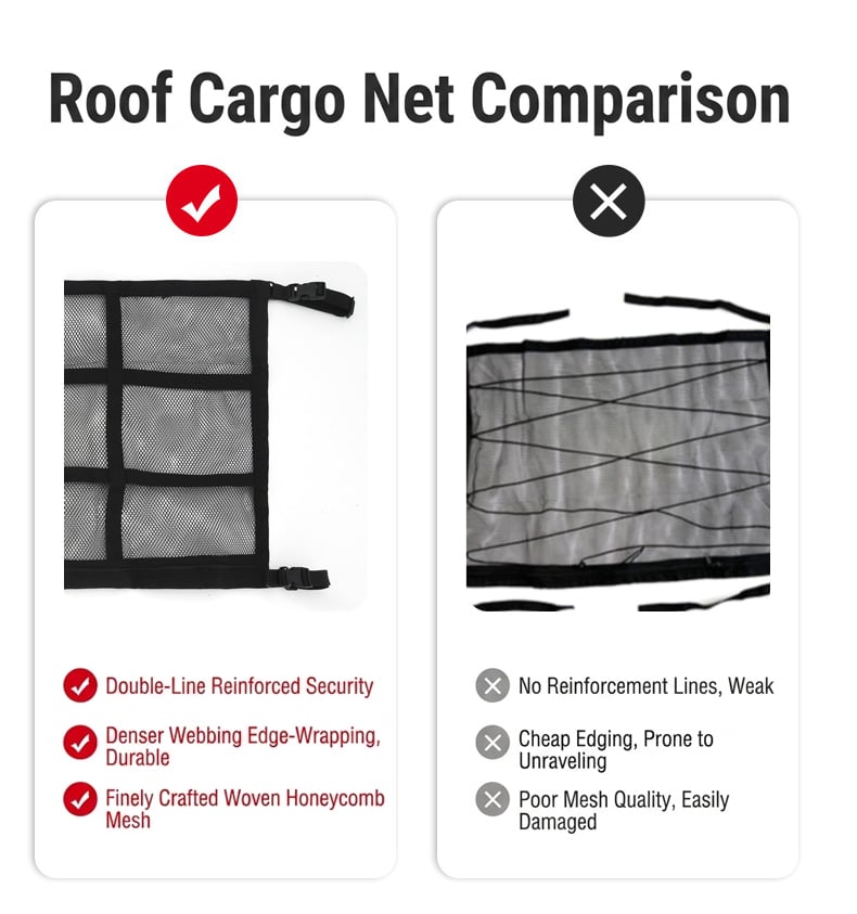 🚗Car Ceiling Storage Net Pocket