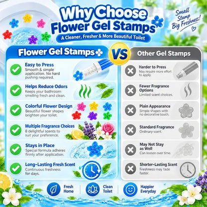 🔥Last Day 70% OFF 🔥3-Tubes Toilet Gel Stamp Box  Deodorizing Bathroom Freshener