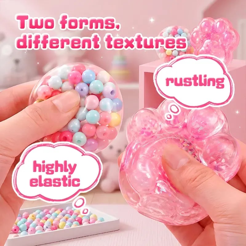 2026 Hot Sale🐾 Kawaii DIY Cat Paw Kit – Super Soft Squishy Craft for Creative & Sensory Fun