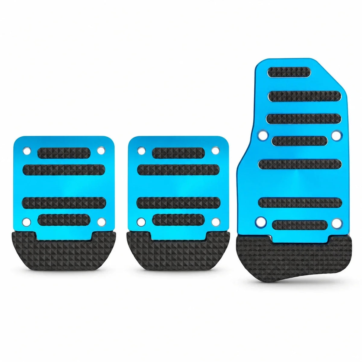 Car Pedal Covers, Aluminum Alloy Sets for Automatic & Manual Vehicles