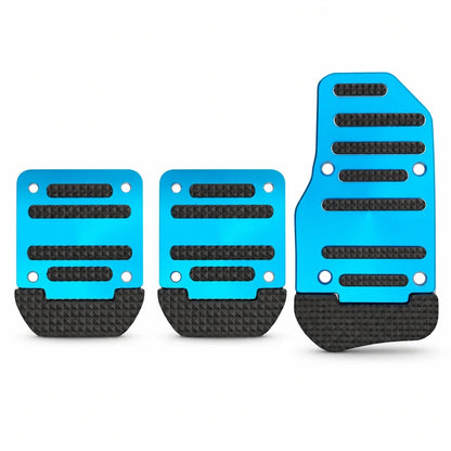 Car Pedal Covers, Aluminum Alloy Sets for Automatic & Manual Vehicles