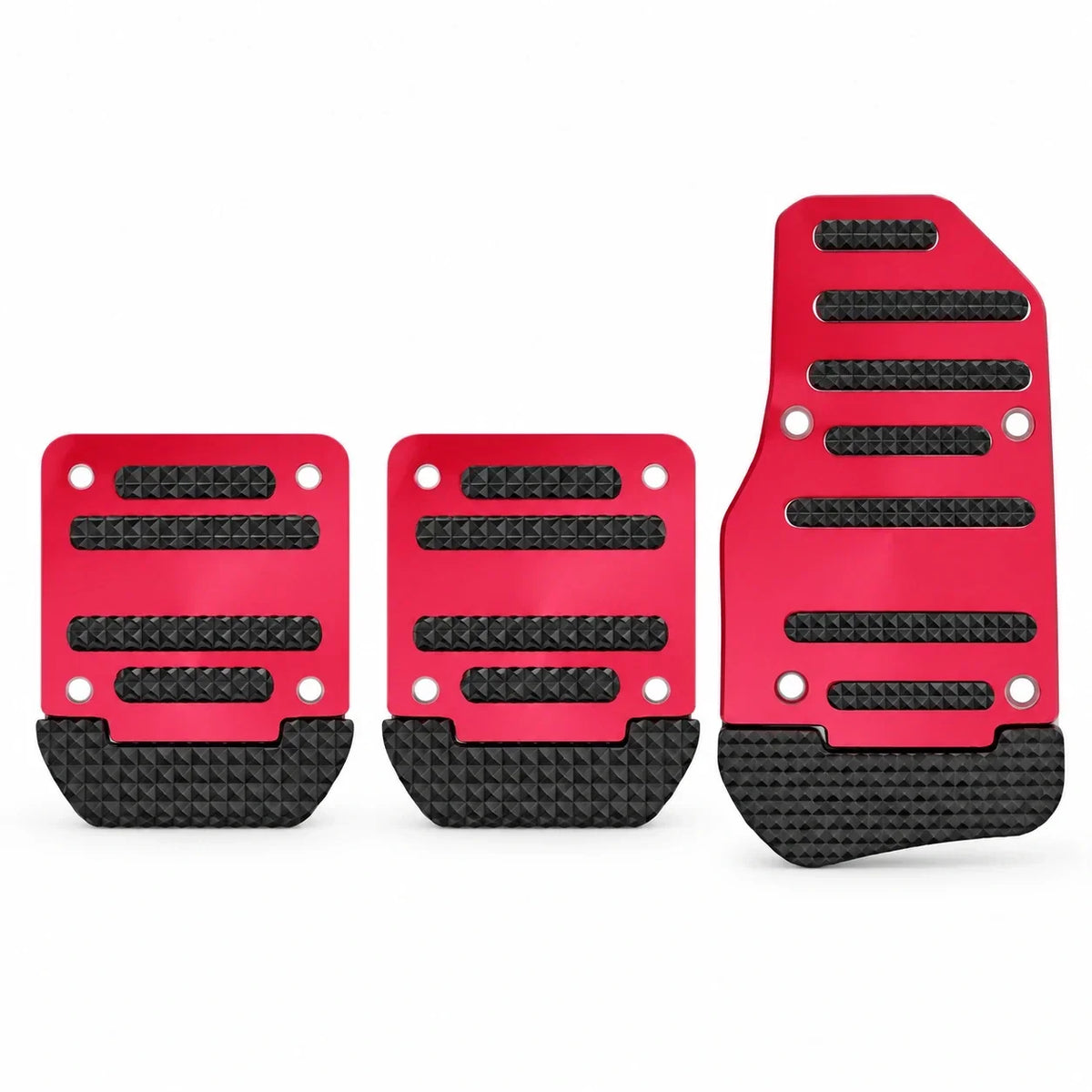 Car Pedal Covers, Aluminum Alloy Sets for Automatic & Manual Vehicles