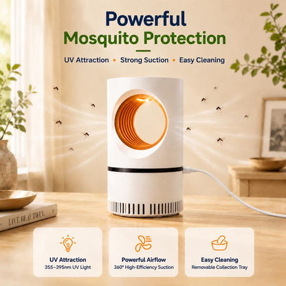 Chemical Free Safe for Kids Pets, Indoor Bedroom Mosquito Killer