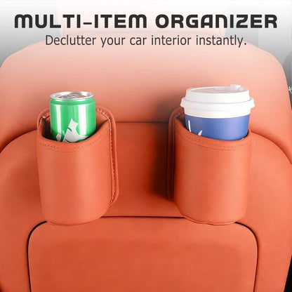 🥳 49% OFF! 🚗Multi‑Purpose Car Side Storage Bin, For Cups Umbrellas & Garbage