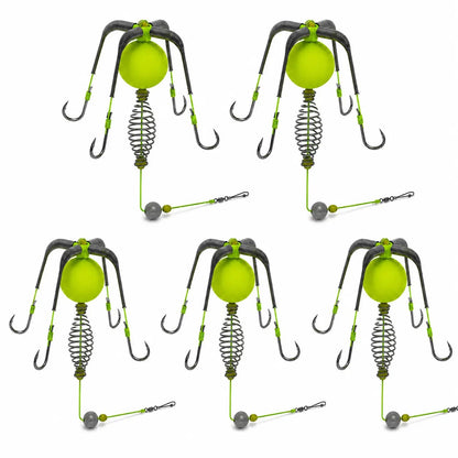 🎣 Anti‑Snag Floating Explosion Hook Rig for Carp & Catfish
