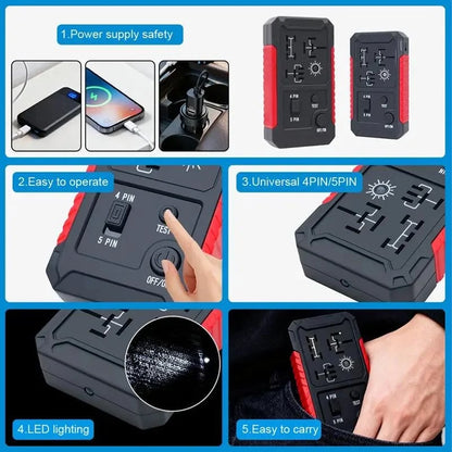 USB-C Car Relay Tester for 4/5 Pin Relays