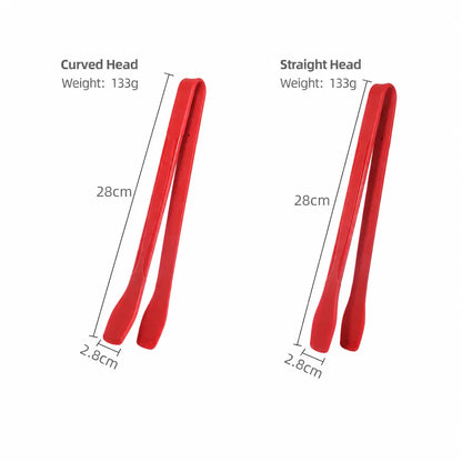 Silicone Cooking Tongs, Stainless Steel Kitchen Tongs with Non-Scratch Silicone Tips, Heat Resistant, Dishwasher Safe