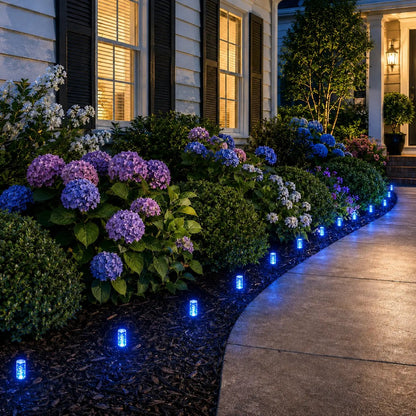 Set of 20 LED Solar Garden Stake Lights