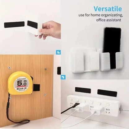 Heavy Duty Water-Resistant Reusable Self-Adhesive Double-Sided Hook-and-Loop Strips