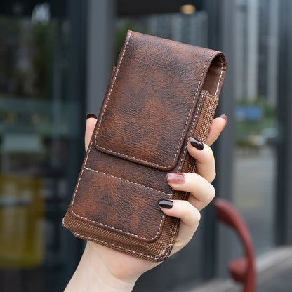⚡Big Discount | Waist Belt Cell Phone Pouch 📱 Multi-Pocket Leather  Card Holder