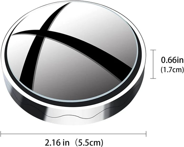 🔄 Car Blind Spot Mirror – See What Your Side Mirror Misses