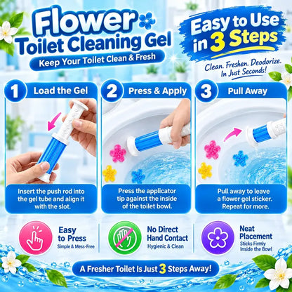 🔥Last Day 70% OFF 🔥3-Tubes Toilet Gel Stamp Box  Deodorizing Bathroom Freshener