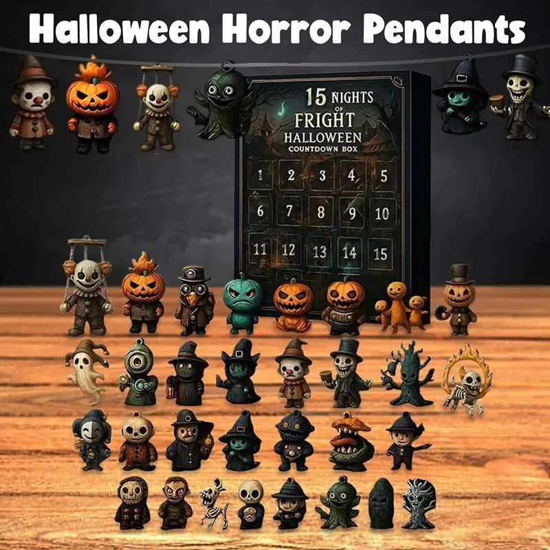 2026 Halloween Advent Calendar, 31-Day Blind Box Surprise Gift Set 🎃