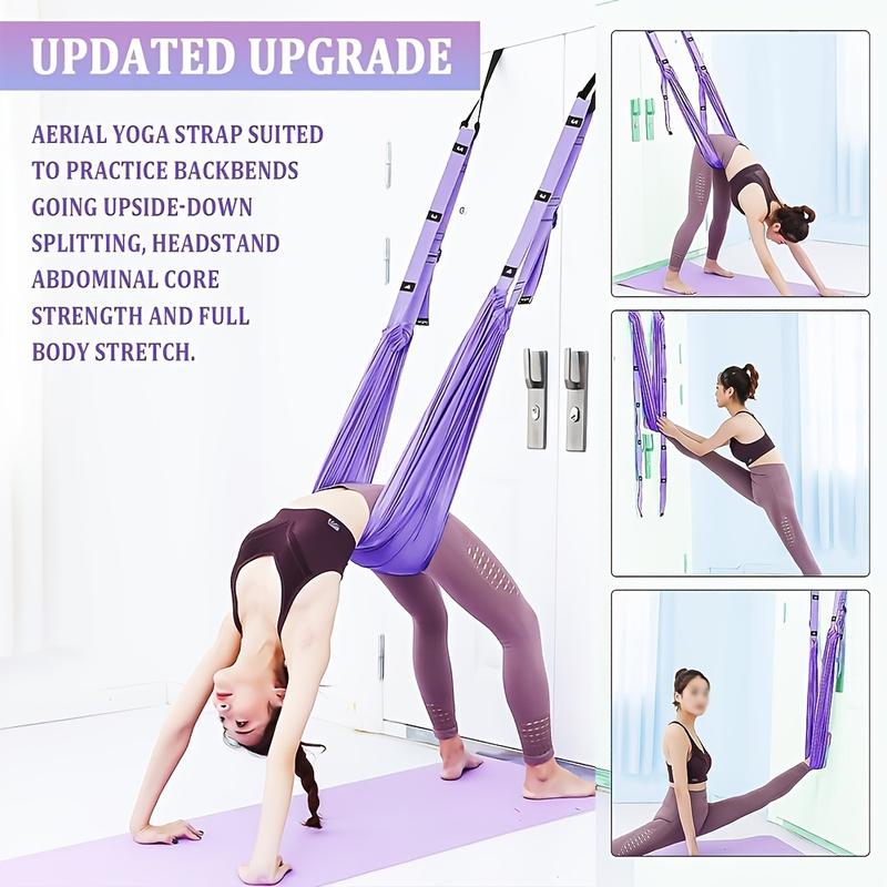 Daily Home Stretch Routine✨, Door‑Hanging Yoga Band for Muscle Relaxation & Body Wellness💪