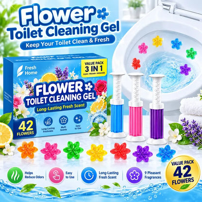 🔥Last Day 70% OFF 🔥3-Tubes Toilet Gel Stamp Box  Deodorizing Bathroom Freshener