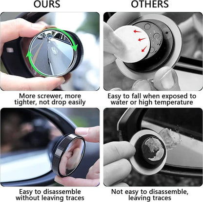 🔄 Car Blind Spot Mirror – See What Your Side Mirror Misses
