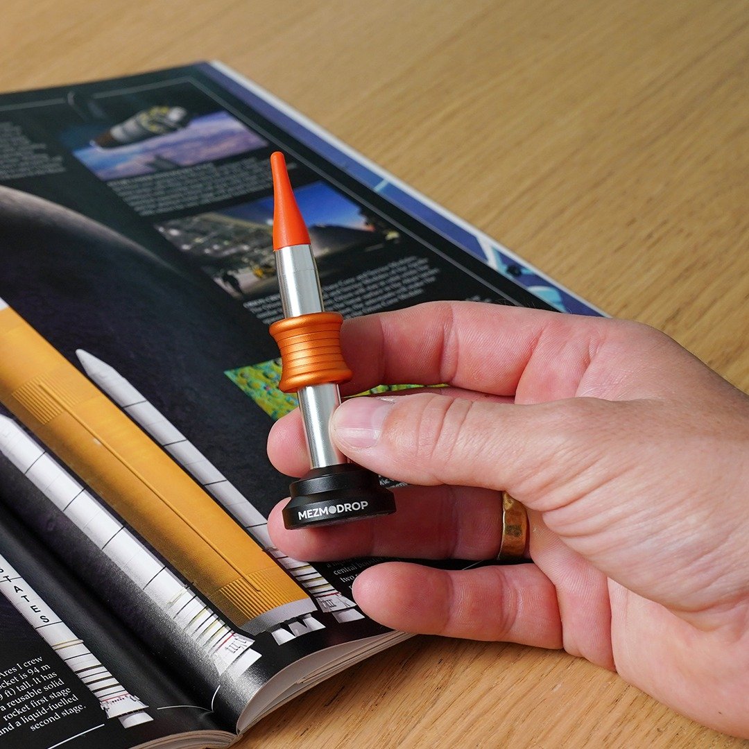 MEZMODROP: Kinetic Desk toy That Performs Impossible Landing