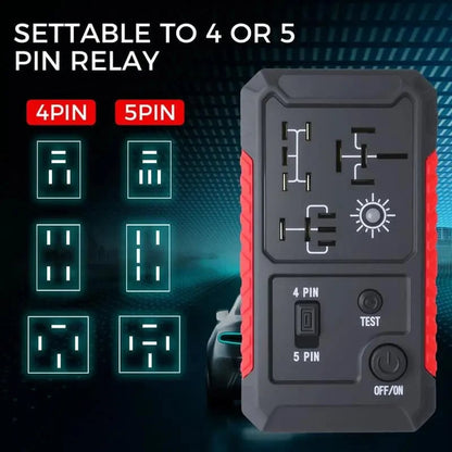 USB-C Car Relay Tester for 4/5 Pin Relays