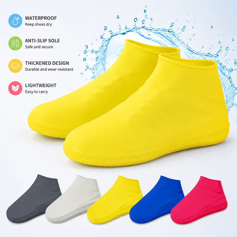 Waterproof Anti-slip Thickened Wear-resistant Stretchy Shoe Covers👟