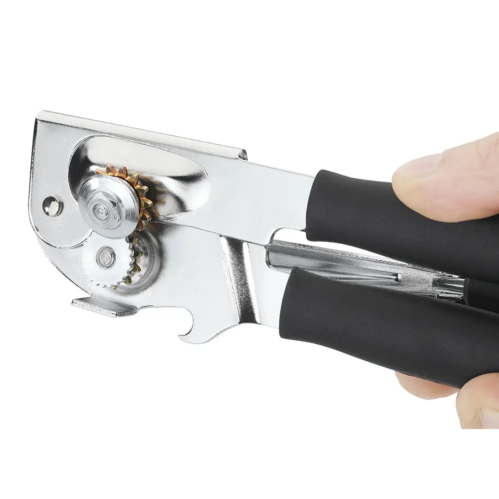 Manual Can Opener with Soft Handles,Commercial Can Openers Heavy Duty