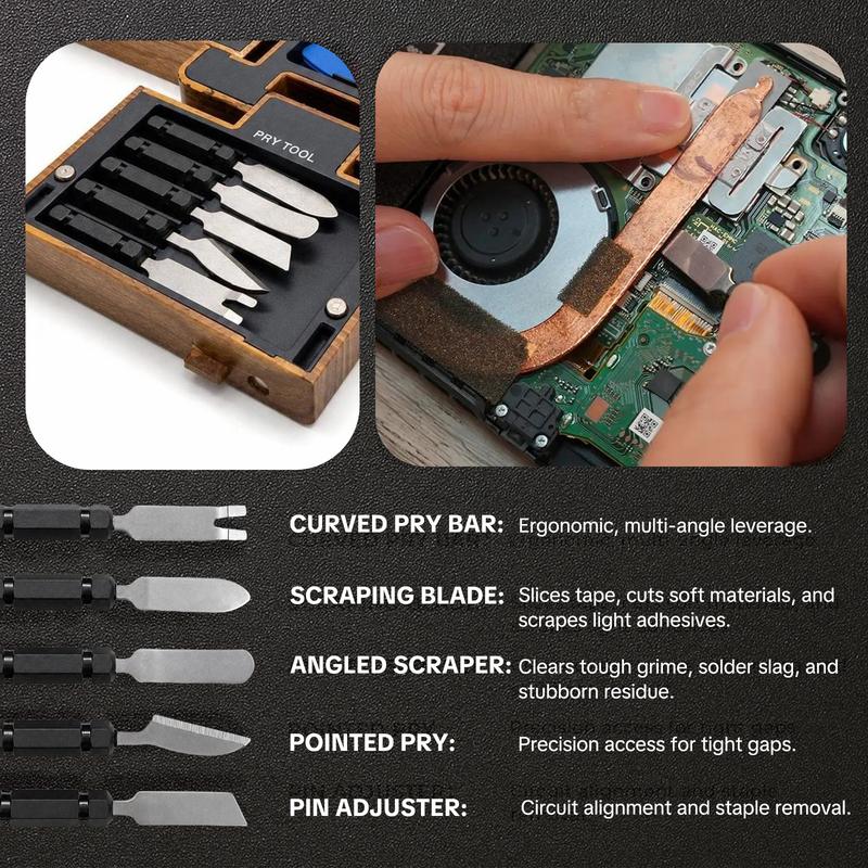 55‑in‑1 Precision Magnetic Screwdriver Kit, Bendable L‑Shape Repair Tool Set for Electronics & Household Maintenance