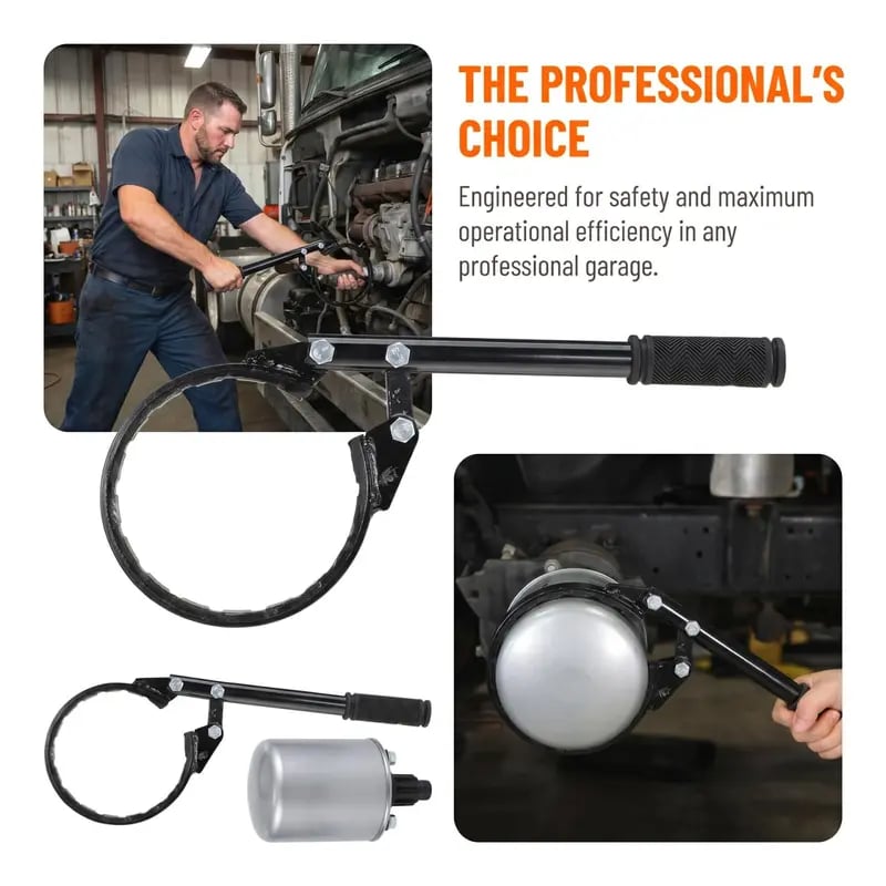🔧 Heavy-Duty Truck Air Dryer Wrench | Chrome-Vanadium Steel Removal Tool