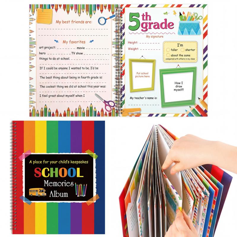 📚 All-Grade School Memory Album | Record Every Kid’s School Milestones🎓