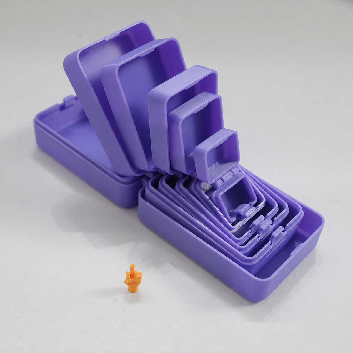 Multi-Layer Nesting Surprise Gift Box, 3D Printed Boxes Inside Boxes