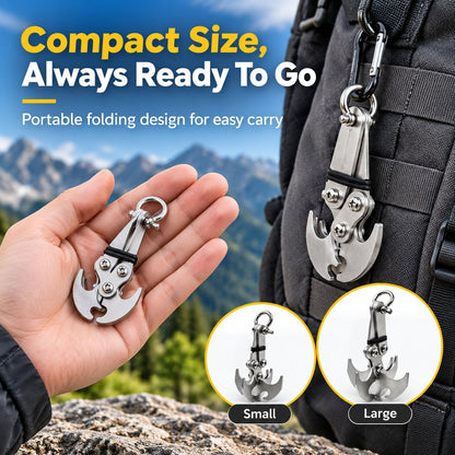 🪝 Heavy Duty Gravity Hook Clip 🏔️