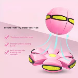 Children's bouncing ball，Magic Flying Saucer (Suitable for small dogs）