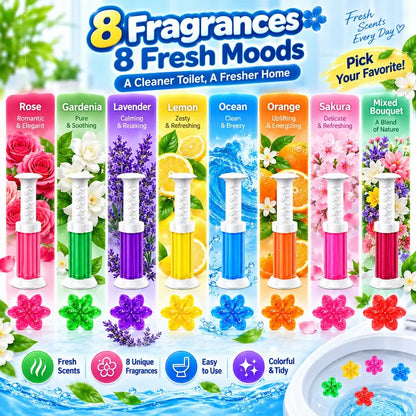 🔥Last Day 70% OFF 🔥3-Tubes Toilet Gel Stamp Box  Deodorizing Bathroom Freshener