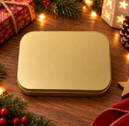 ✝️ Mini Nativity Scene Keepsake Tin — Pocket-Sized Christmas Holy Family Set