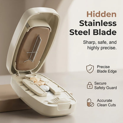 💊 Multifunctional Tablet Cutter & Splitter – Indispensable for Home Use ✨