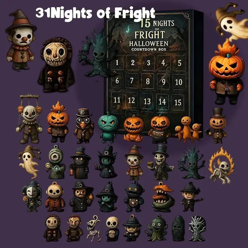 2026 Halloween Advent Calendar, 31-Day Blind Box Surprise Gift Set 🎃