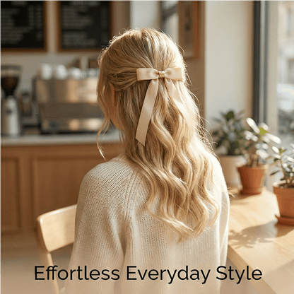 Buy 1 Get 1 Free🎀 The 'Instant Elegant': Magnetic Snap-On Bow Hair Clip
