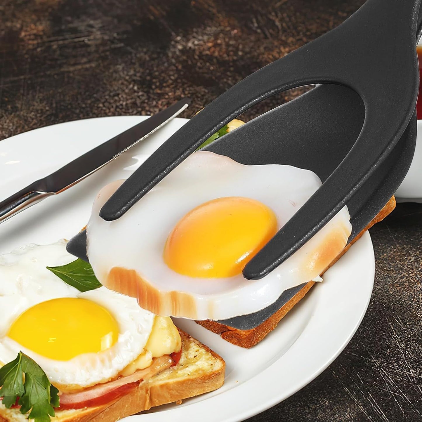 🥞2‑in‑1 Egg & Steak Spatula Clip
