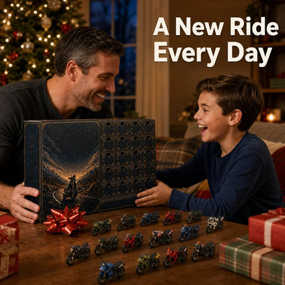💯2026 Motorcycle Legends Advent Calendar – 24 Days, 24 Mini Motorcycles, 24 Legendary Rides