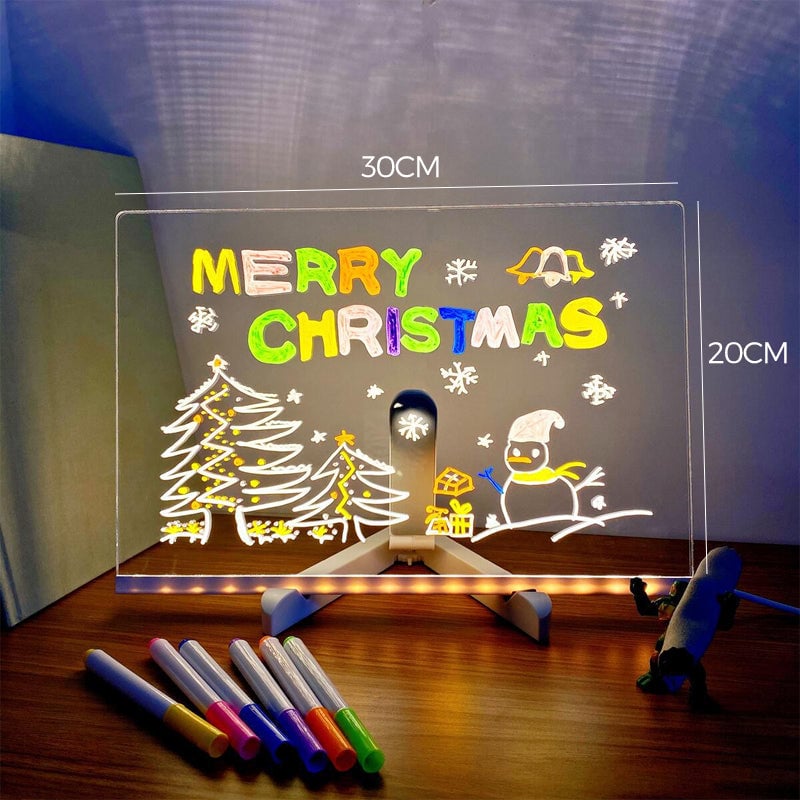 🖌Fashion Hot Sale 49% OFF -  LED Note Board with Colored Pens