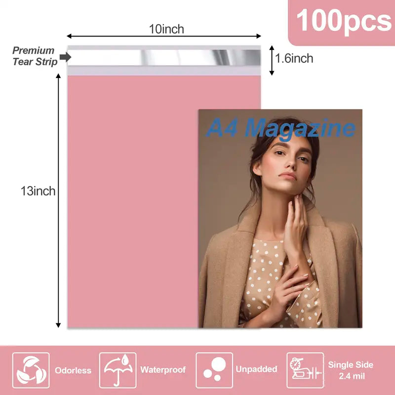 10x13 in Poly Mailers(100 Pcs)