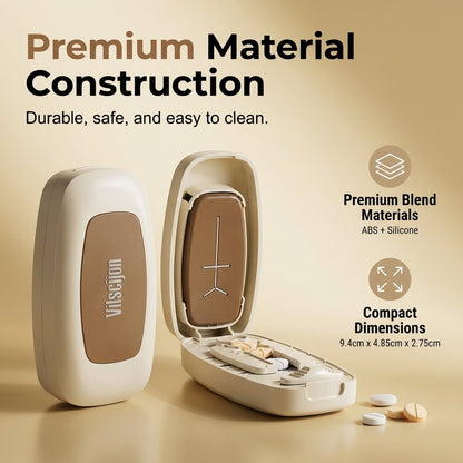 💊 Multifunctional Tablet Cutter & Splitter – Indispensable for Home Use ✨