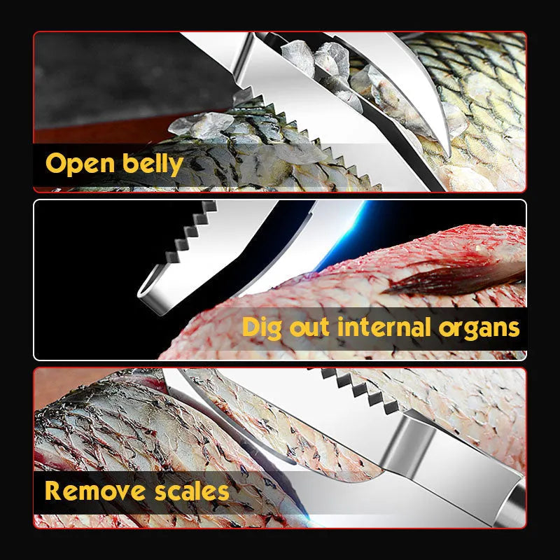 ✨Buy 1 Get 1 Free✨Stainless Steel 3 In 1 Fish Maw Knife（2pcs）