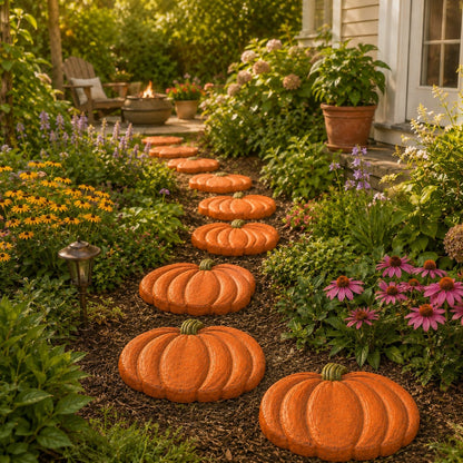 💥 LAST DAY 49% OFF – 🌿 Reusable Decorative Garden Stepping Stone Mold – Make Your Garden Truly One of a Kind