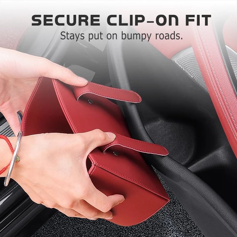🥳 49% OFF! 🚗Multi‑Purpose Car Side Storage Bin, For Cups Umbrellas & Garbage