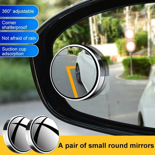 🔄 Car Blind Spot Mirror – See What Your Side Mirror Misses