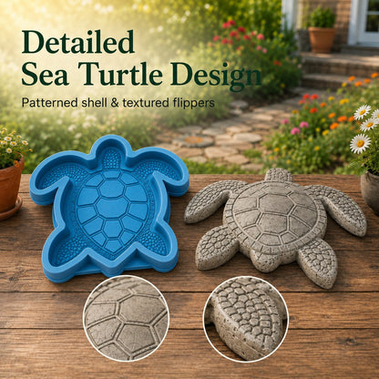 💥 LAST DAY 49% OFF - 🌊 Reusable Ocean Theme Garden Art Mold – Make Your Garden Truly One of a Kind