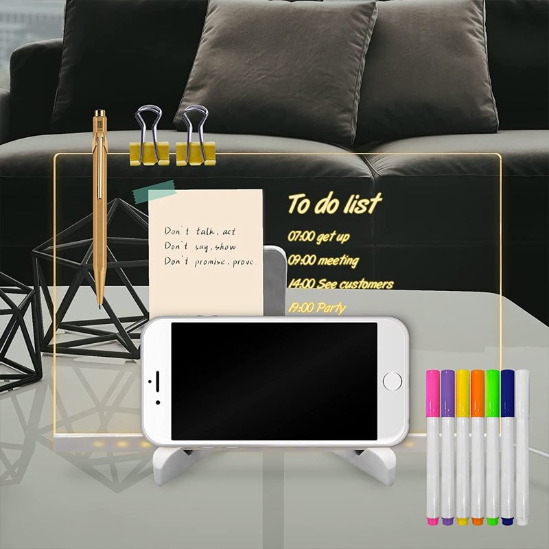 🖌Fashion Hot Sale 49% OFF -  LED Note Board with Colored Pens