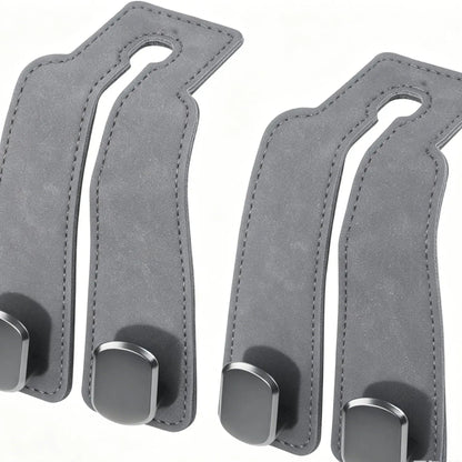 Car Seat Headrest Hooks, Heavy-Duty Purse & Grocery Bag Hangers ✅