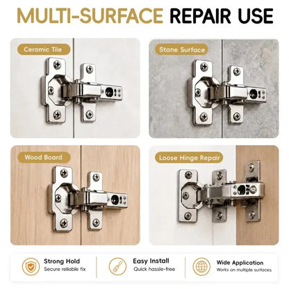 High Strength Hinge Repair Screws | 6×14mm Door Hinge Thread Repair Screws Kit